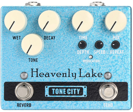 Tone City Audio Heavenly Lake Reverb-echo - Reverb, delay & echo effect pedal - Main picture