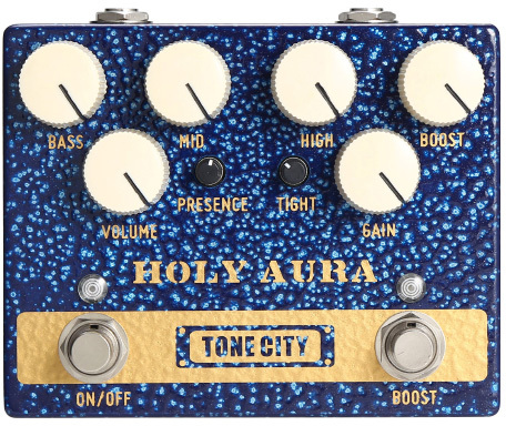 Tone City Audio Holy Aura Distortion - Overdrive, distortion & fuzz effect pedal - Main picture