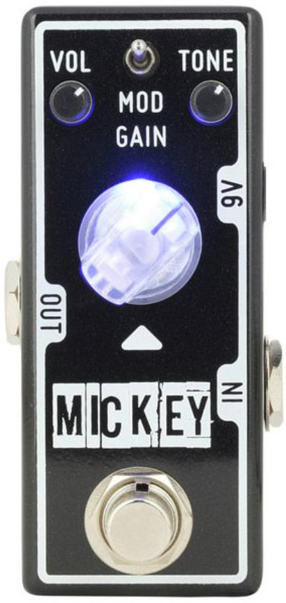 Tone City Audio Mickey Distortion T-m Mini - Overdrive, distortion & fuzz effect pedal - Main picture