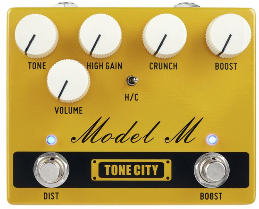 Tone City Audio Model M Distortion V2 - Overdrive, distortion & fuzz effect pedal - Main picture