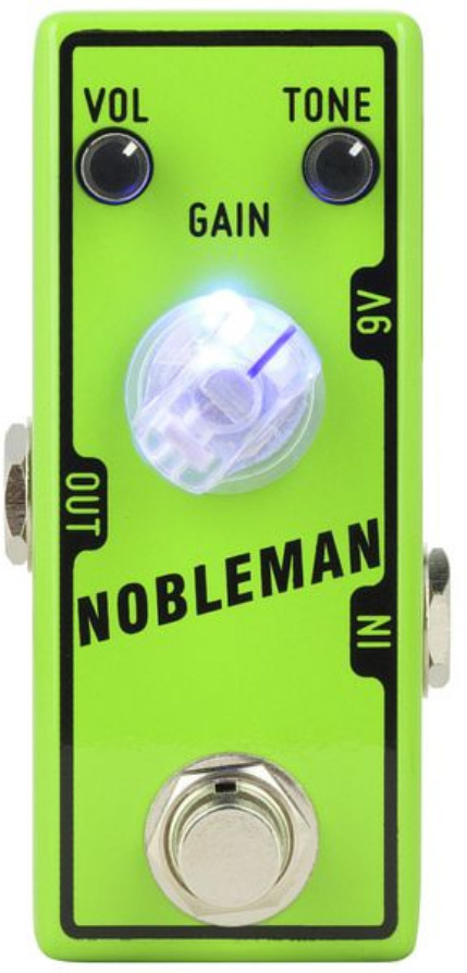 Tone City Audio Nobleman Overdrive T-m Mini - Overdrive, distortion & fuzz effect pedal - Main picture