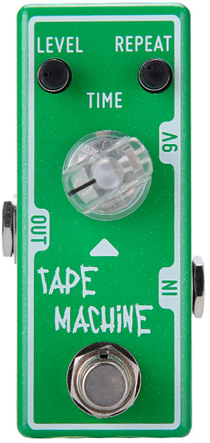 Tone City Audio Tape Machine Delay V2 Mini - Reverb, delay & echo effect pedal - Main picture