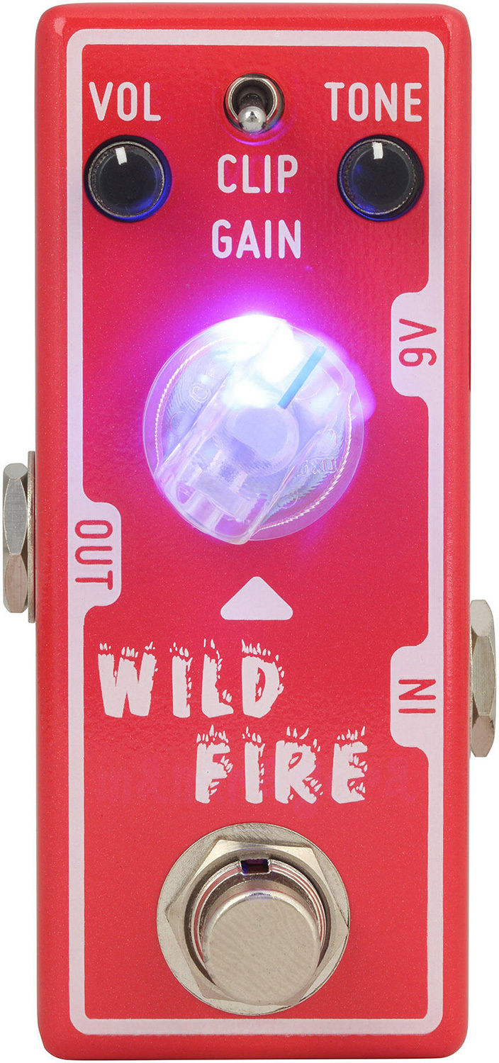 Tone City Audio Wild Fire Distortion T-m Mini - Overdrive, distortion & fuzz effect pedal - Main picture