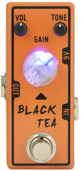 Overdrive, distortion & fuzz effect pedal Tone city audio T-M Mini Black Tea Distortion
