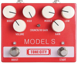 Overdrive, distortion & fuzz effect pedal Tone city audio Model S Distortion