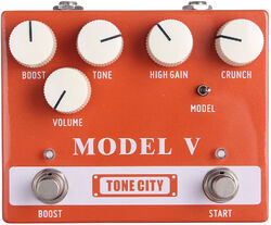 Overdrive, distortion & fuzz effect pedal Tone city audio Model V Distortion