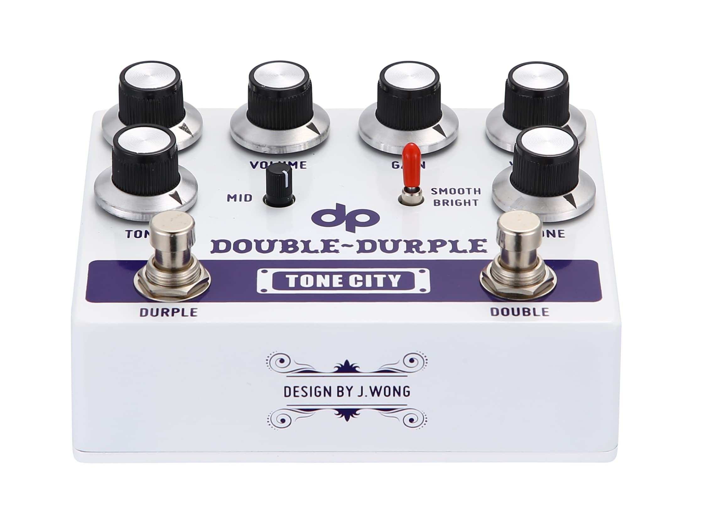 Tone City Audio Double Durple Overdrive Boost - Overdrive, distortion & fuzz effect pedal - Variation 1
