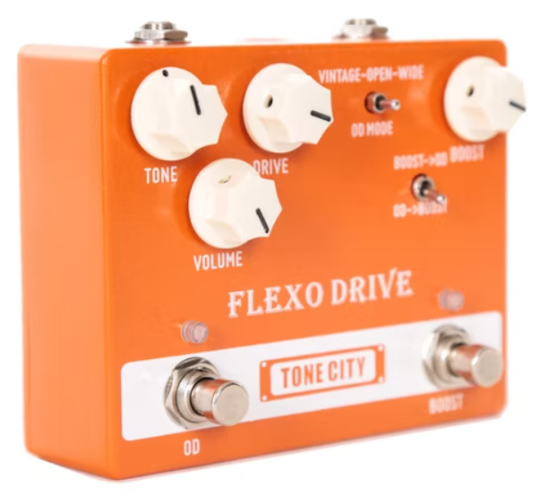 Tone City Audio Flexo Drive Overdrive Boost - Overdrive, distortion & fuzz effect pedal - Variation 1
