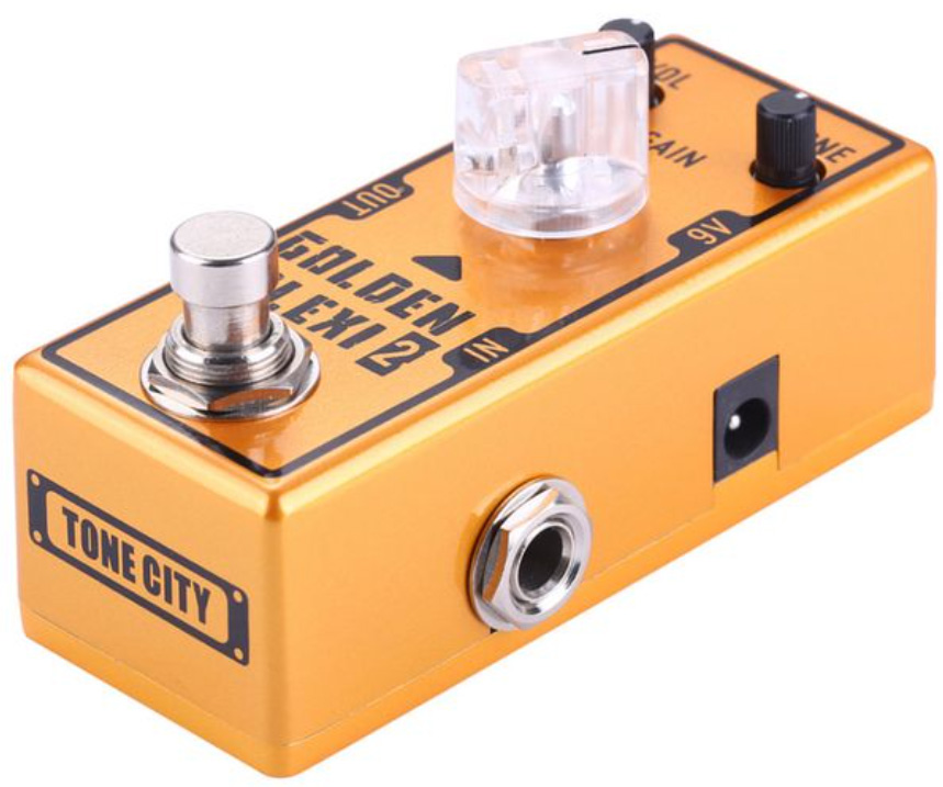 Tone City Audio Gold Plexi Distortion 2 T-m Mini - Overdrive, distortion & fuzz effect pedal - Variation 1