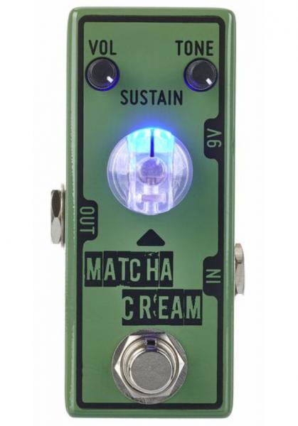 Overdrive, distortion & fuzz effect pedal Tone city audio T-M Mini Matcha Cream Fuzz