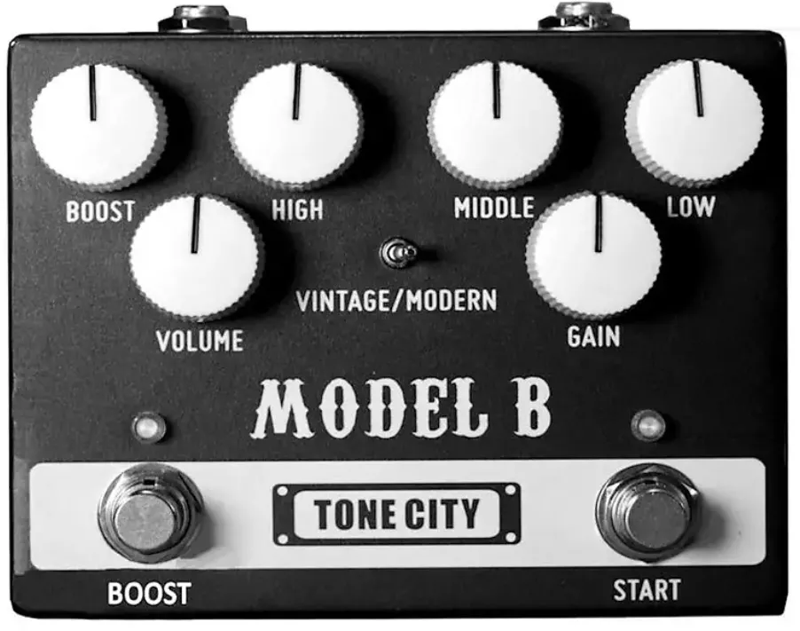 Tone city audio Model B Distortion Overdrive, distortion & fuzz ...
