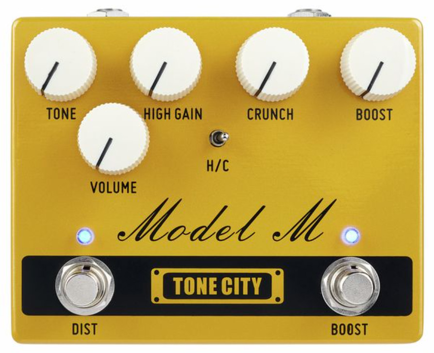 Tone city audio Model M Distortion V2 Overdrive, distortion & fuzz
