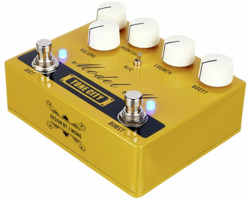Tone City Audio Model M Distortion V2 - Overdrive, distortion & fuzz effect pedal - Variation 1