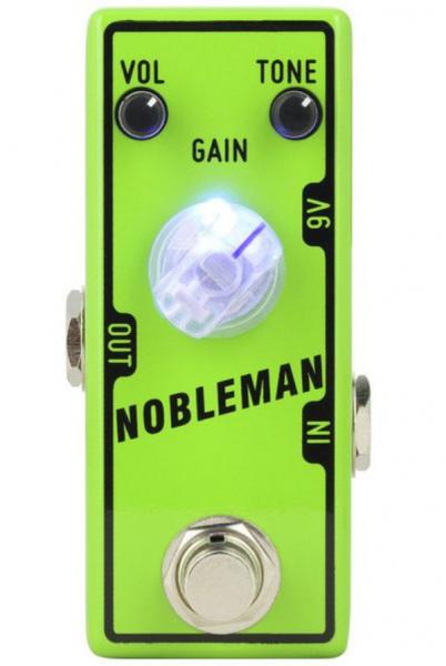 Overdrive, distortion & fuzz effect pedal Tone city audio T-M Mini Nobleman Overdrive