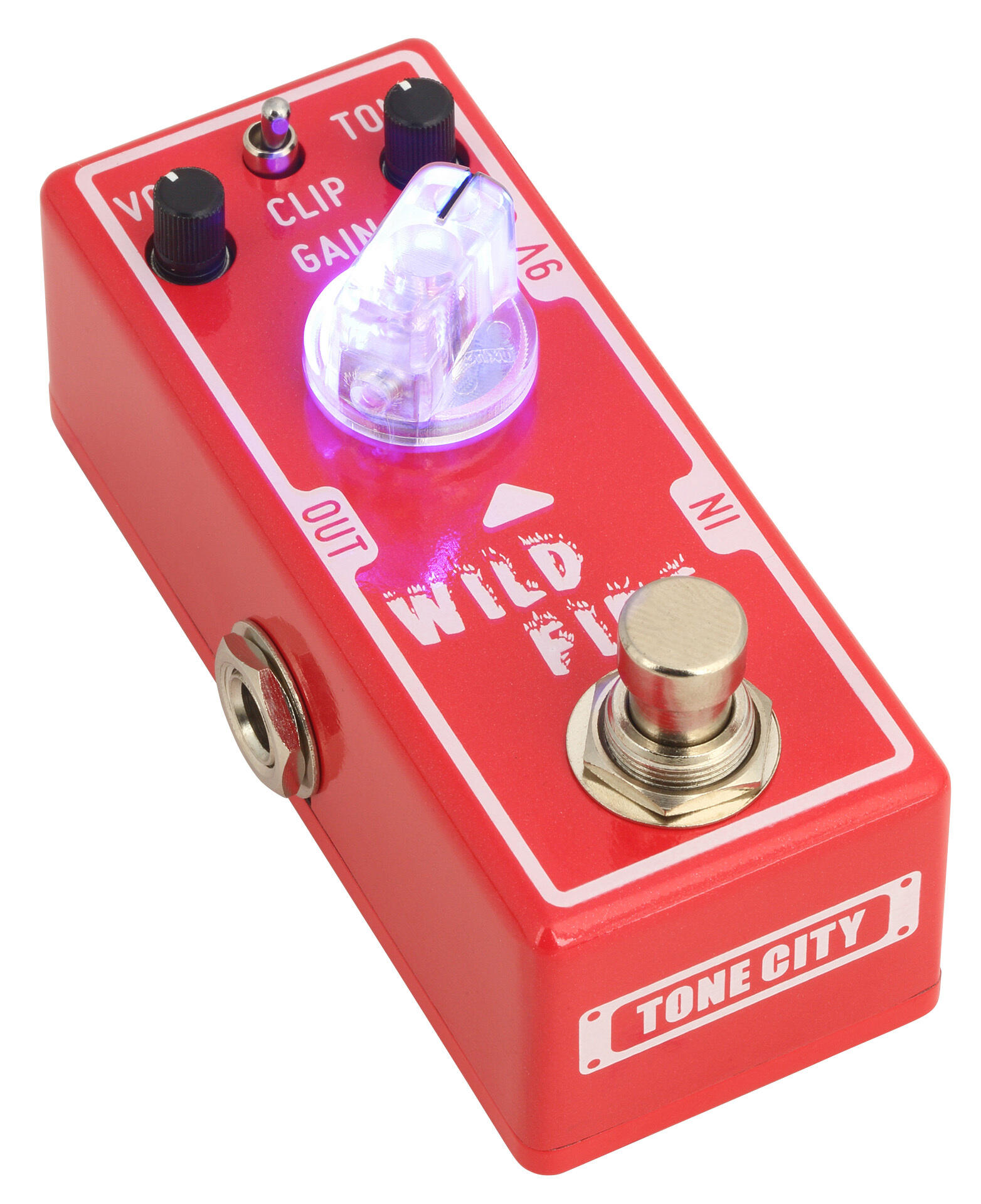 Tone City Audio Wild Fire Distortion T-m Mini - Overdrive, distortion & fuzz effect pedal - Variation 1