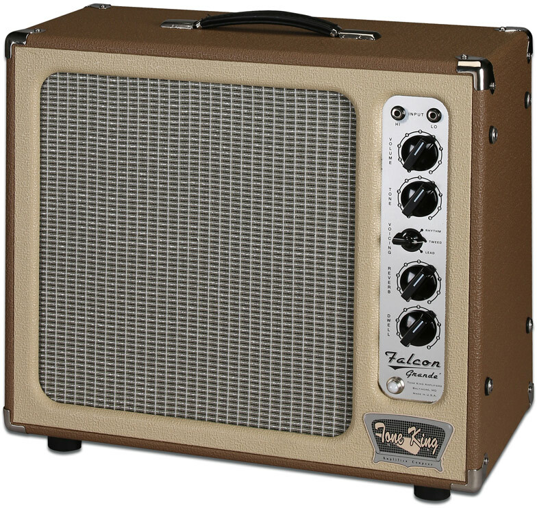 Tone King Falcon Grande 20w 1x12 Brown Beige - Electric guitar combo amp - Main picture