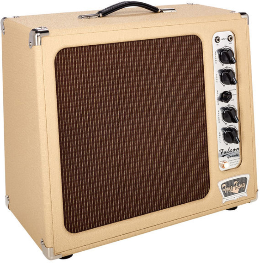 Tone King Falcon Grande 20w 1x12 Cream - Electric guitar combo amp - Main picture