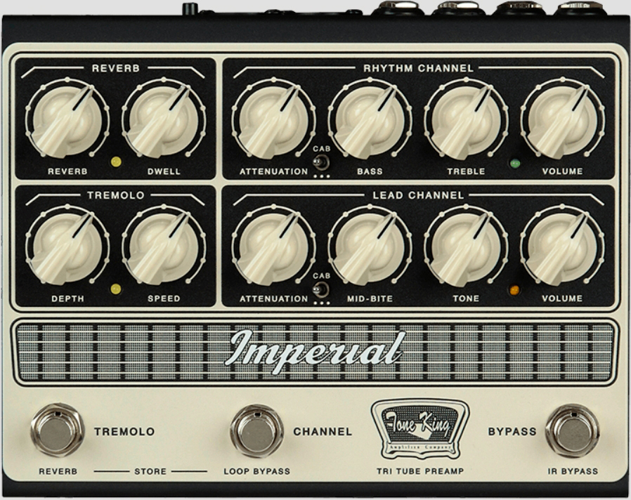 Tone King Imperial Preamp - Electric guitar preamp in rack - Main picture