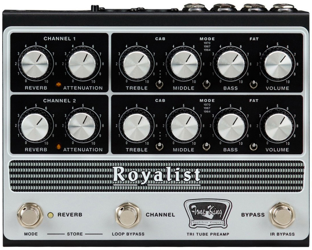 Tone King Royalist Preamp - Electric guitar preamp in rack - Main picture