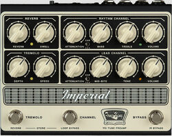 Electric guitar preamp in rack Tone king Imperial Preamp