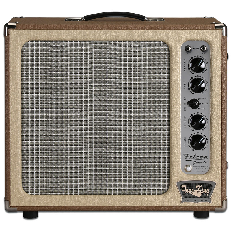 Tone King Falcon Grande 20w 1x12 Brown Beige - Electric guitar combo amp - Variation 2