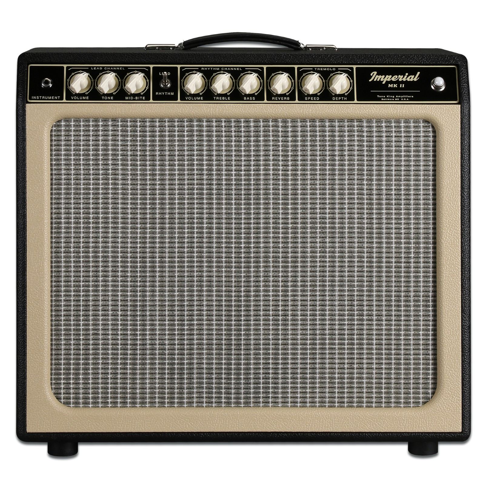 Tone King Imperial Mk Ii Combo 20w 1x12 Black - Electric guitar combo amp - Variation 1