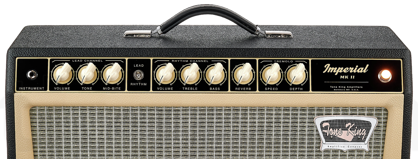 Tone King Imperial Mk Ii Head 20w Black - Electric guitar amp head - Variation 3