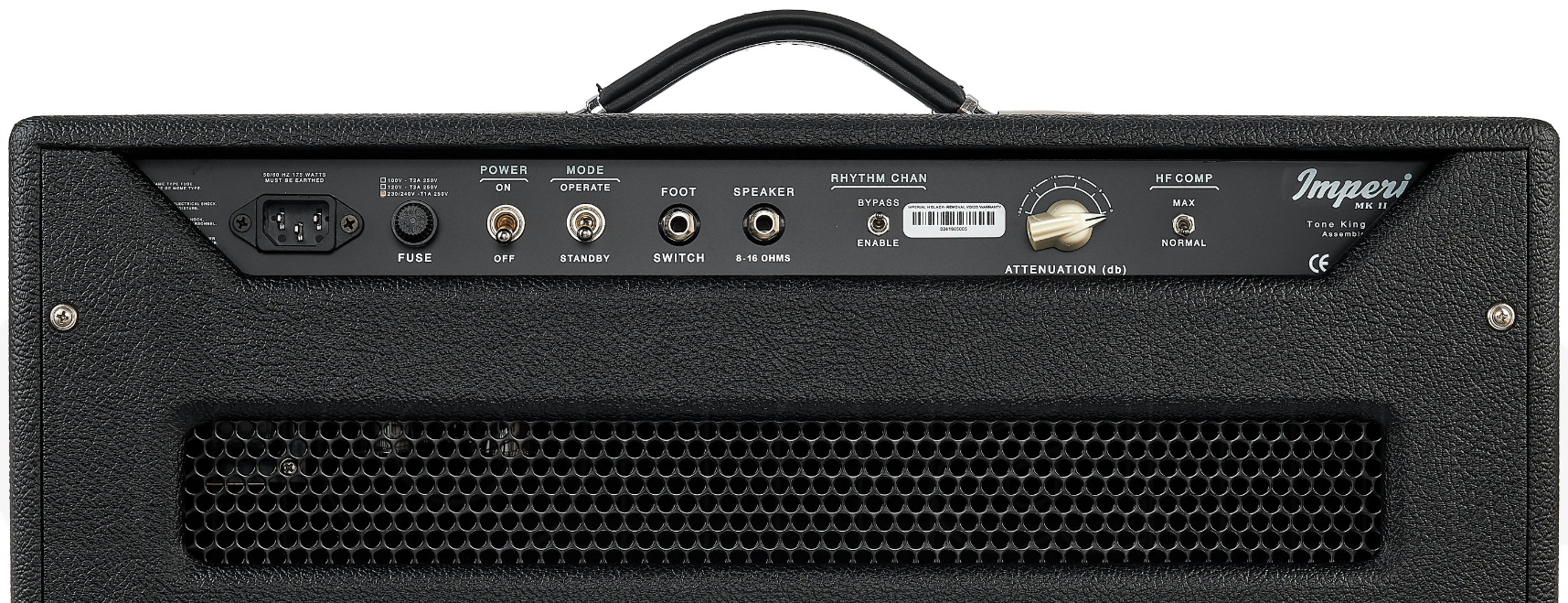 Tone King Imperial Mk Ii Head 20w Black - Electric guitar amp head - Variation 4