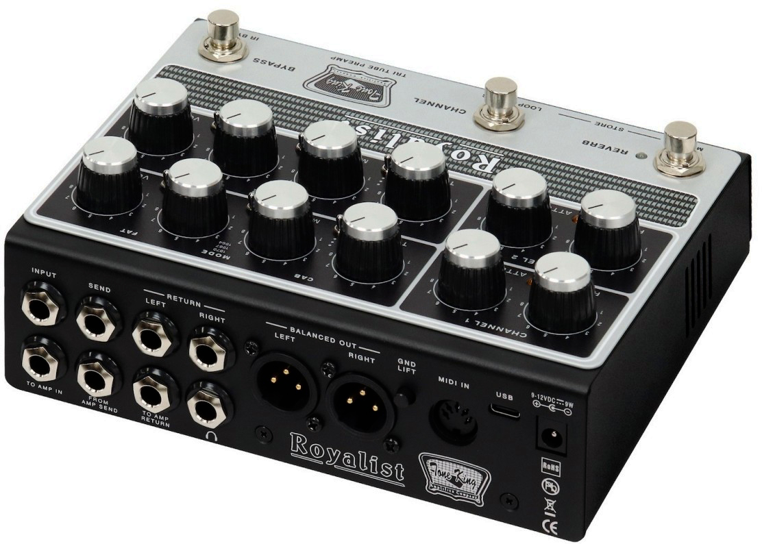 Tone King Royalist Preamp - Electric guitar preamp in rack - Variation 2