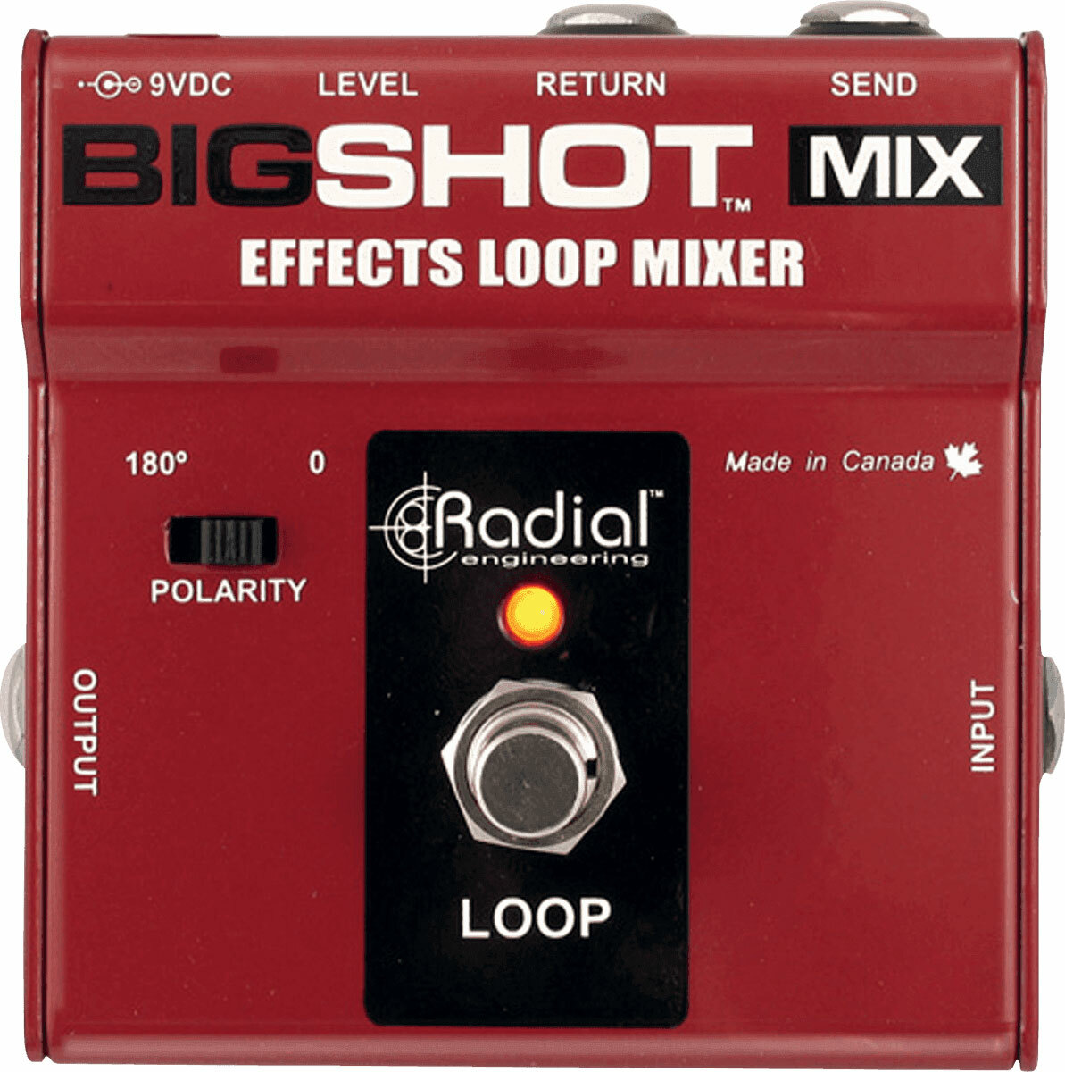 Tonebone Bigshot Mix Effects Loop Mixer - Switch pedal - Main picture