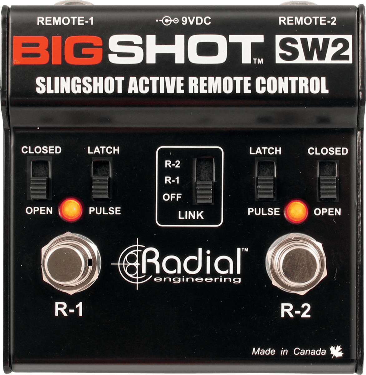 Tonebone Bigshot Sw2 Slingshot Amp Remote Control - Amp footswitch - Main picture