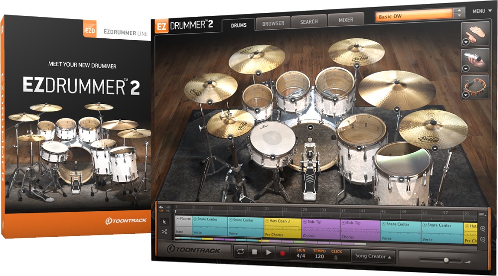 Toontrack Ez Drummer 2 - Sound bank - Variation 1