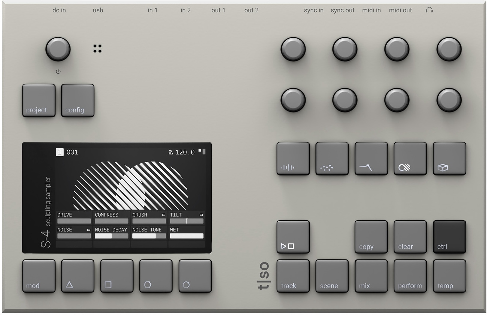 Torso Electronics S-4 White - Sampler - Main picture