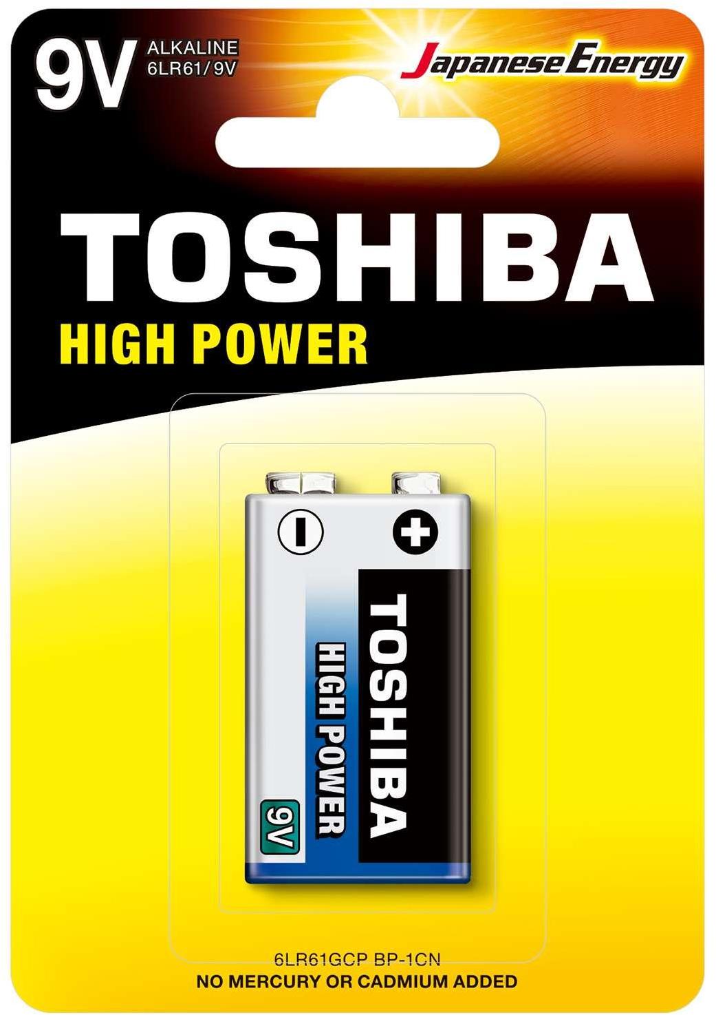 Battery Toshiba 6LR61 - 9v