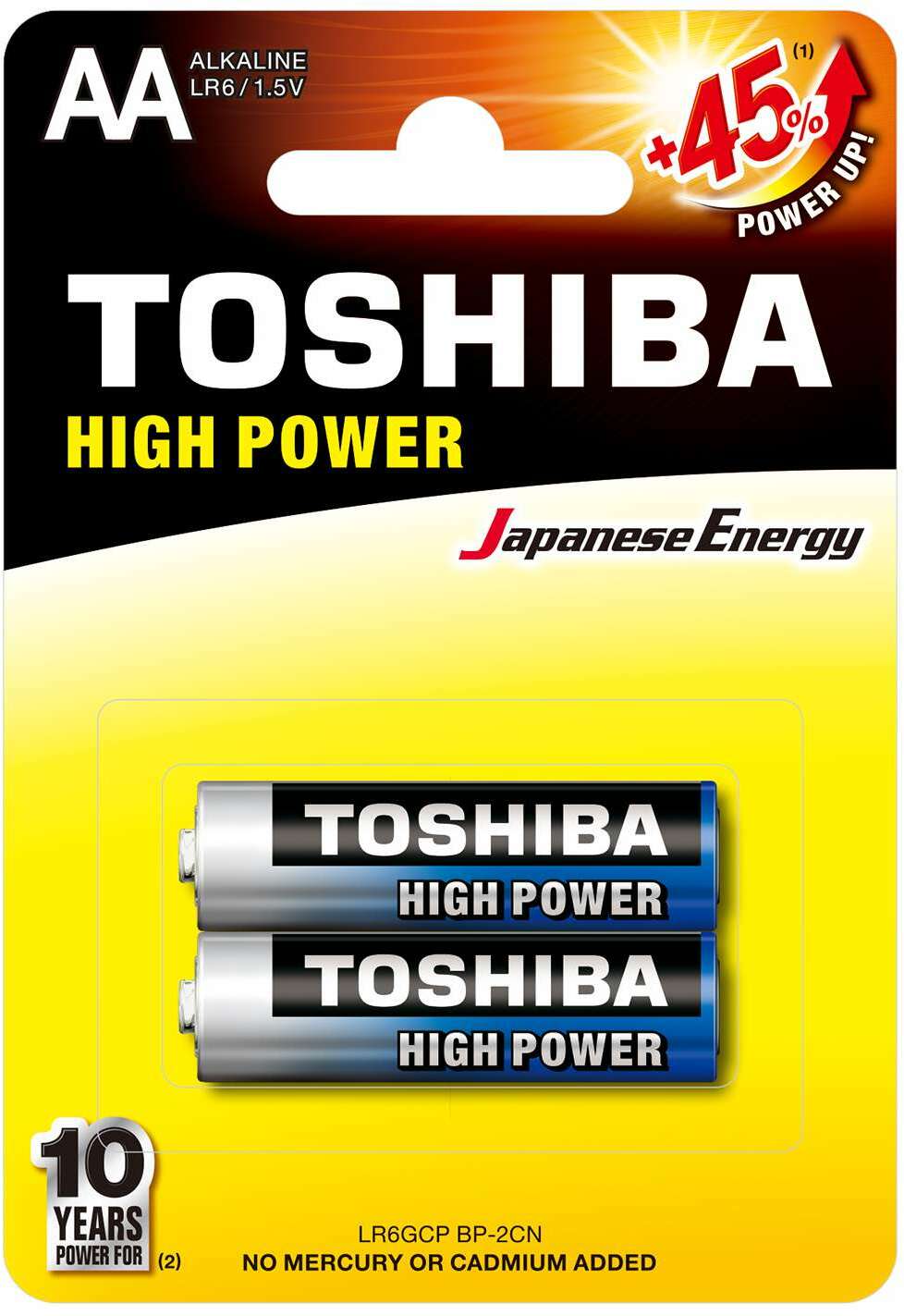 Toshiba Lr6 - Pack De 2 - Battery - Main picture
