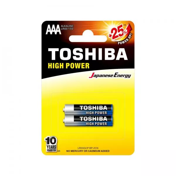 Battery Toshiba LR03 - Pack of 2