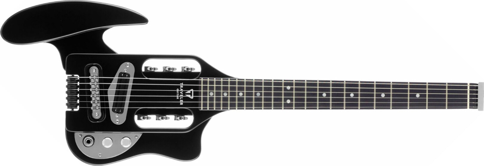 Traveler Guitar Speedster - Black - Travel & mini electric guitar - Main picture