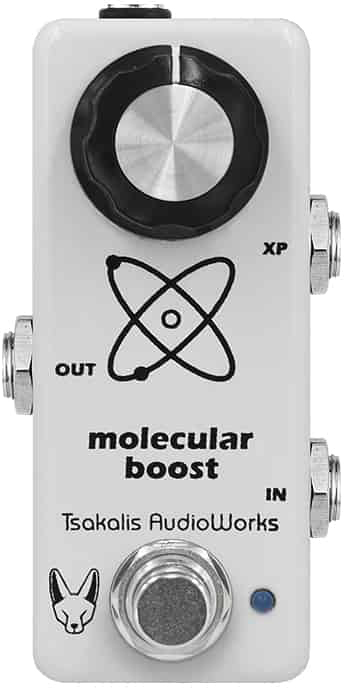 Tsakalis Audioworks Molecular Boost / Buffer / Preamp - Volume, boost & expression effect pedal - Main picture