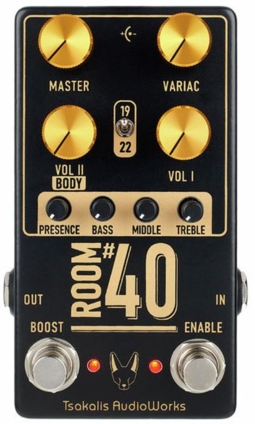 Tsakalis Audioworks Room #40 Marshall Overdrive - Overdrive, distortion & fuzz effect pedal - Main picture