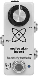 Volume, boost & expression effect pedal Tsakalis audioworks Molecular Boost / Buffer / Preamp