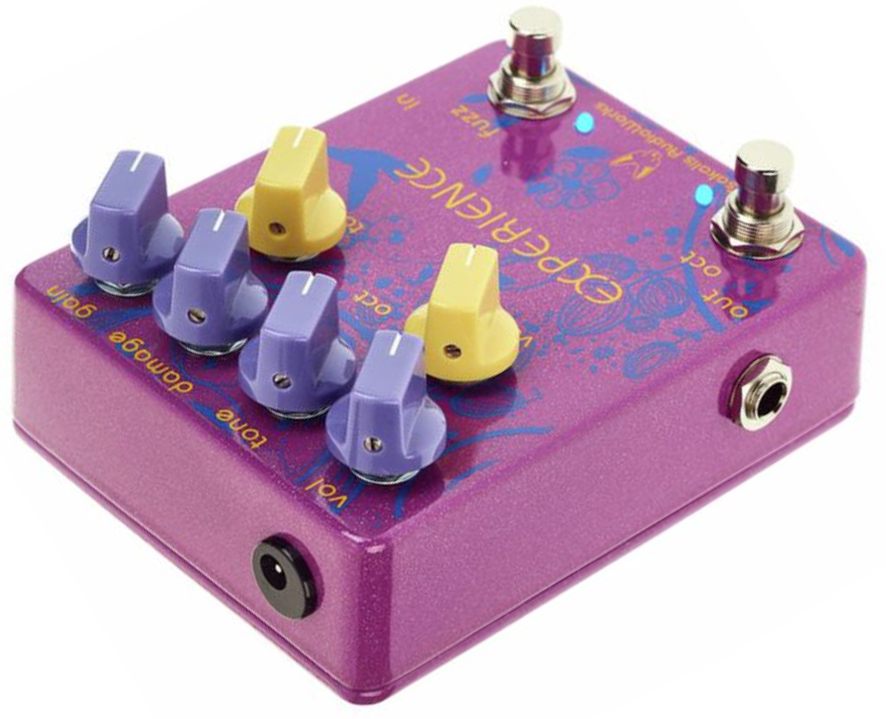 Experience Fuzz Octave Overdrive, distortion & fuzz effect pedal 