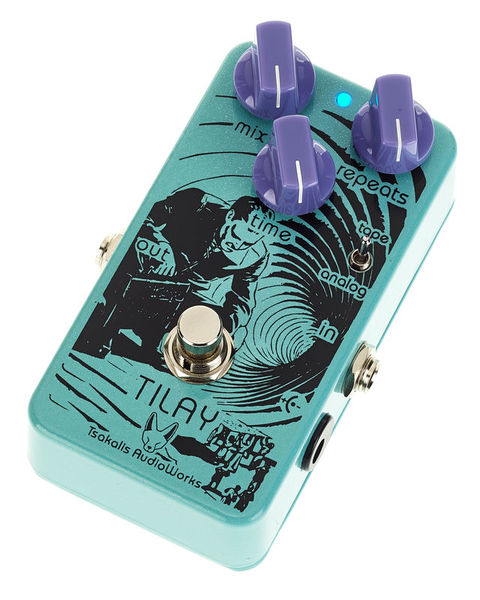 Desillusie micro vergiftigen Tsakalis audioworks TI.LAY. Tape & Analog Delay Reverb, delay & echo effect pedal Desillusie micro vergiftigen Tsakalis audioworks TI.LAY. Tape & Analog Delay Reverb, delay & echo effect pedal