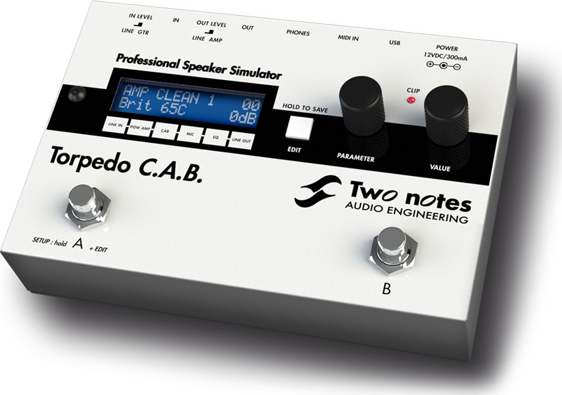 Two Notes Torpedocab - Multieffect for electric guitar - Main picture