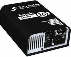 Cabinet simulator Two notes Torpedo Captor 16-ohms