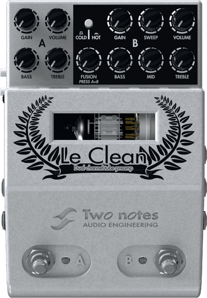 Electric guitar preamp Two notes LeClean
