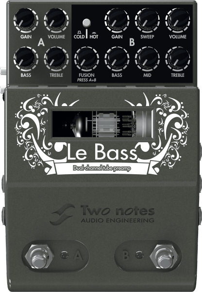 Bass preamp Two notes LeBass