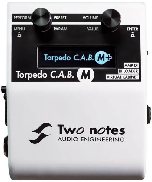 Multieffect for electric guitar Two notes Torpedo CAB M+