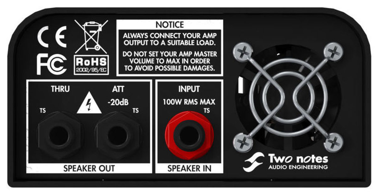 Two Notes Torpedo Captor 16-ohms - - Cabinet Simulator - Variation 2