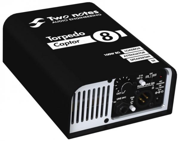 Electric guitar preamp Two notes Torpedo Captor 8-ohms