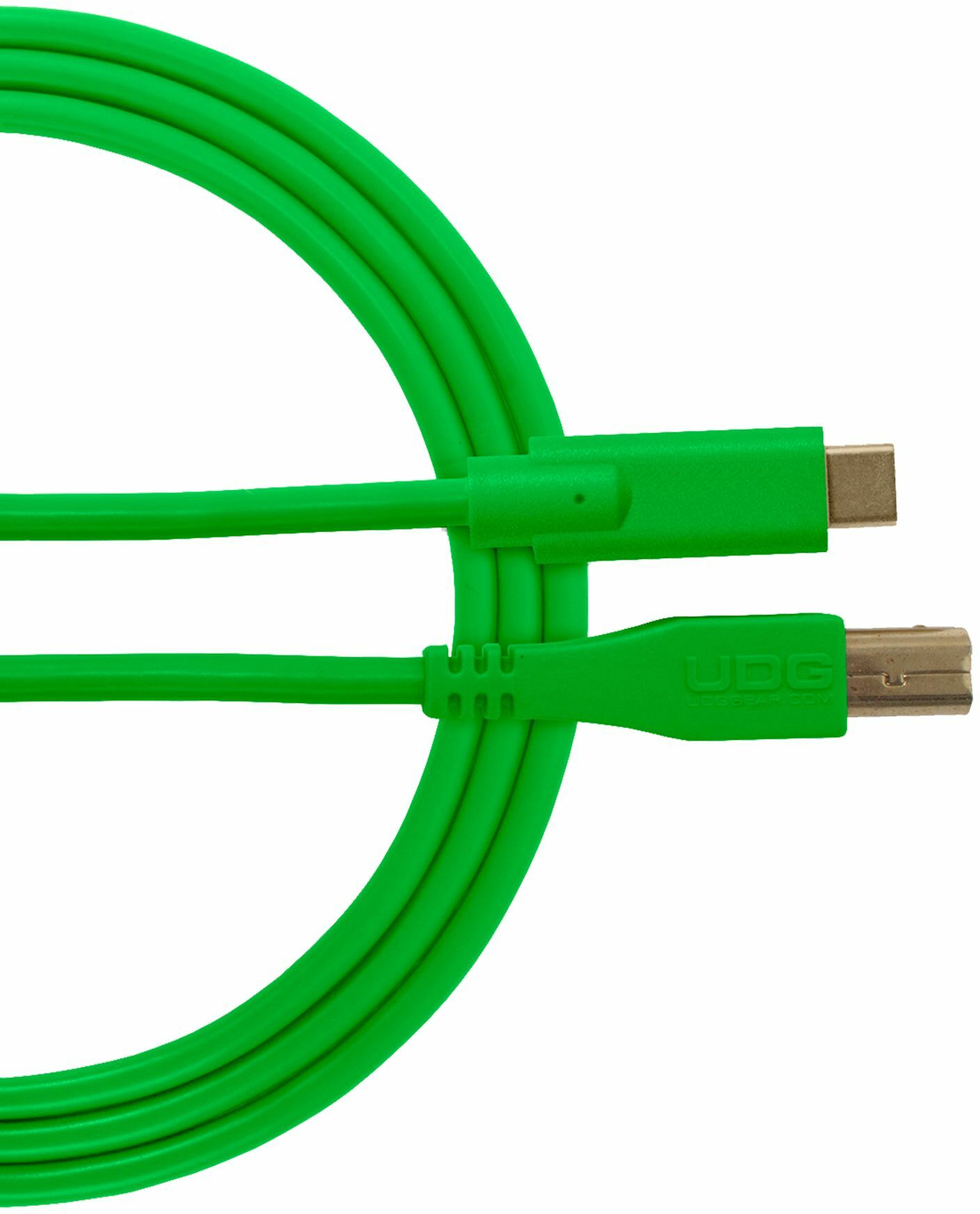 Udg U 96001 Gr (cable Usb 2.0 C-b Vert Droit 1.5m) - Cable - Main picture